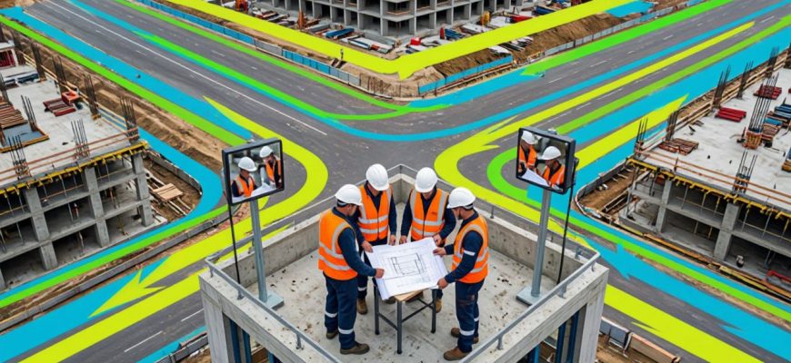Организация безопасного пространства на стройплощадке
